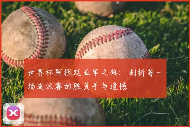 世界杯阿根廷亚军之路：剖析每一场淘汰赛的胜负手与遗憾