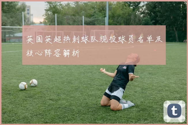 英国英超热刺球队现役球员名单及核心阵容解析