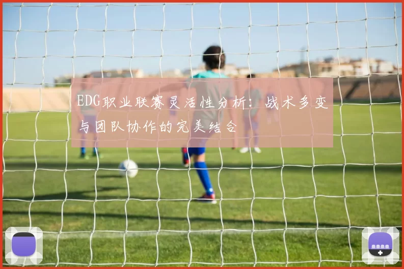 EDG职业联赛灵活性分析：战术多变与团队协作的完美结合